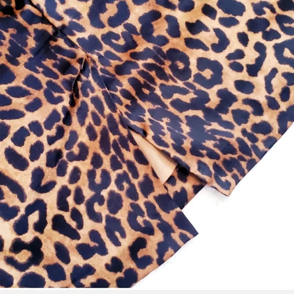 JONES NEW YORK COLLECTION LEOPARD DRESS - Picture 7 of 15